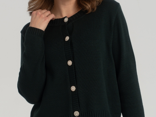 1N616 Sweter damski rozpinany
