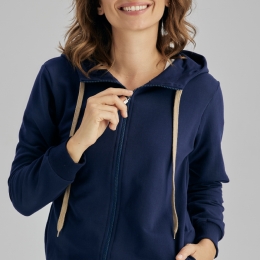1N371 Bluza damska rozpinana dł.ręk.